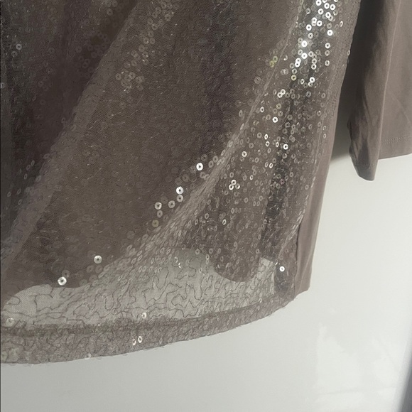 Chico's Sequin Shine Timeless Top - NWT - Picture 8 of 10